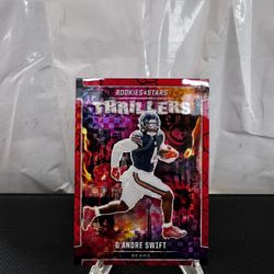 2024 Panini Rookies & Stars - Thrillers Silver #T-DST D'Andre Swift, Bears