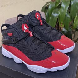 Jordan 6 Rings Red Size 11