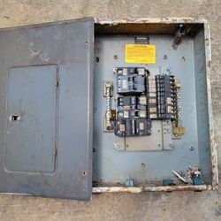 Breaker box electric box full of breakers

Stab lok lock Challenger federal Pacific breaker box electrical box utility fuze fuse sub panel each of the