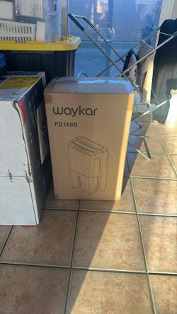 Waykar 2000 Sq. Ft. PD160B Energy Star Dehumidifier, with Auto or Manual Drainage