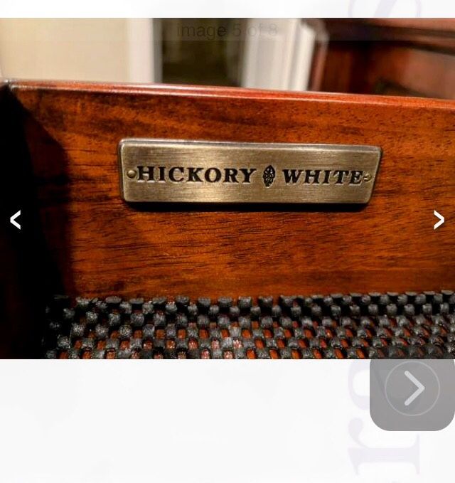 Hickory White Sideboard
