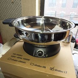  🥘 5L Electric Hot Pot with Divider - NEW - Shabu Shabu Party!
