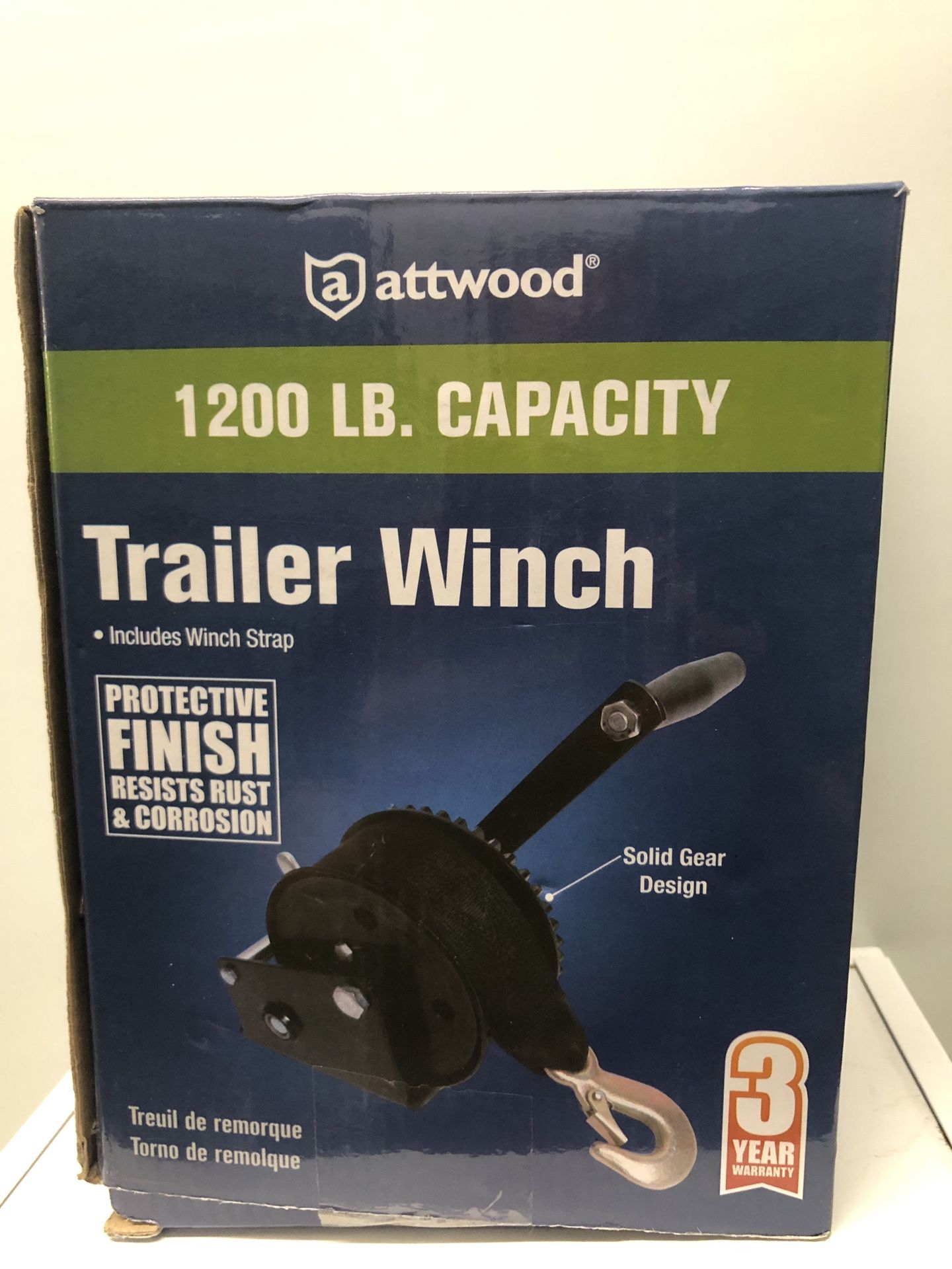 Boat trailer Winch 1200lbs (boat, marine, boat parts)