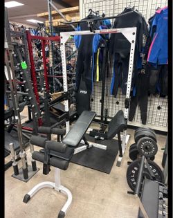 Body Solid PowerLine Half Rack, Cable System + More( Read Description )