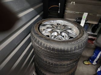 "20" 6 Lug Chrome Rims