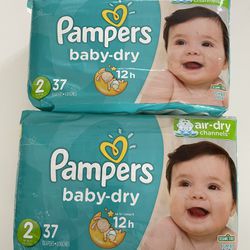 Pampers.  Both Packs For 25$ Cash Only Pickup In East Modesto 