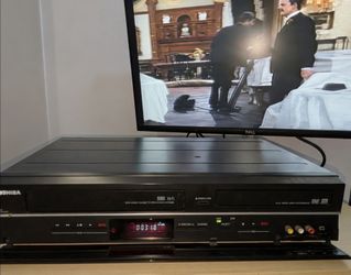 Toshiba DVR620KU DVD Recorder VCR VHS Combo HDMI Dubbing Tested w/ Remote Cables