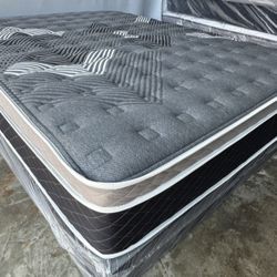 Queen Oasis Thermal Comfort Europillow Top 12inch Mattress!!