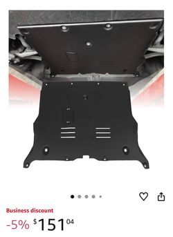 Aluminum Front Skid Plate Fit for Tesla Model 3 2017-2026,Model Y 2020-2026