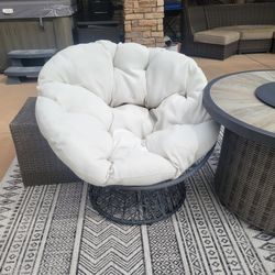 (2) Outdoor Wicker Papasan- $75 For Both Together