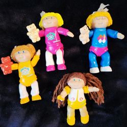 VINTAGE 1984 MINI CABBAGE PATCH FIGURES 