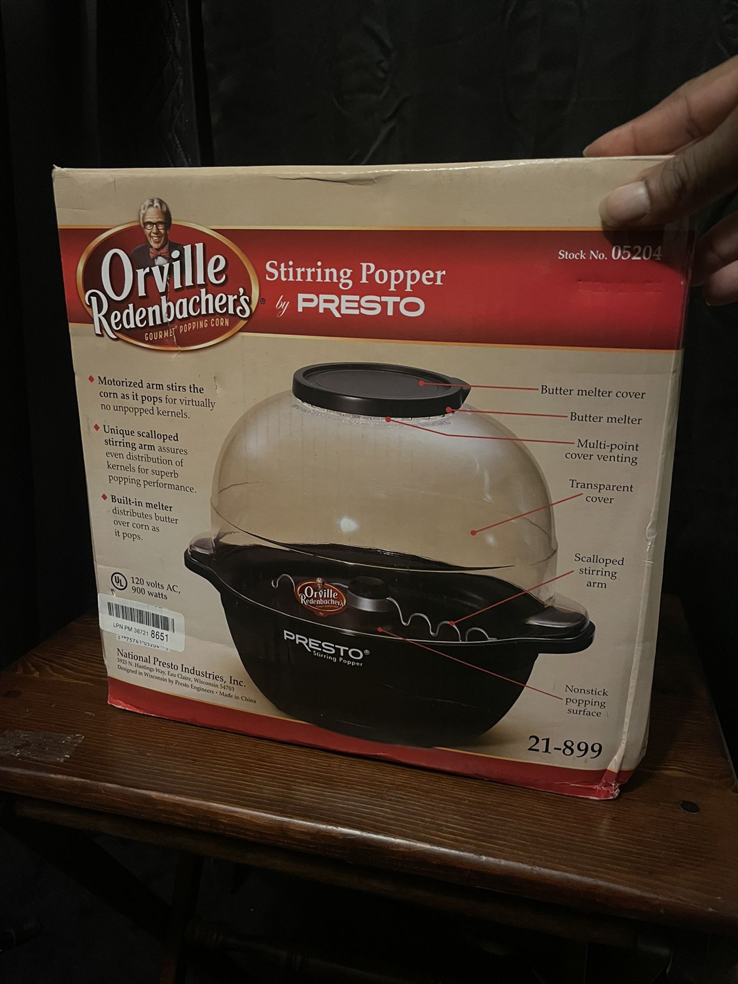 Orville Redenbachers Popcorn Popper