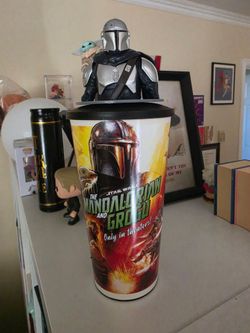 Mandalorian/Grogu AMC collectible Cup