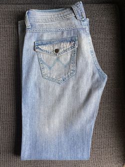 Two light wash jeans