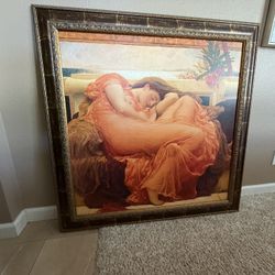 Sleeping Lady Painting 