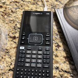 Texas Instruments TI-nspire CX CAS Graphing Calculator W/ Case + Power Adapter 
