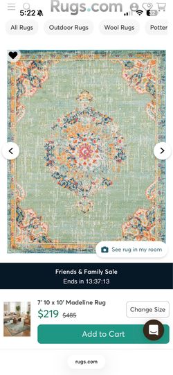 brand new 8x10 rug! still in packaging