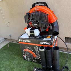 ECHO
216 MPH 517 CFM 58.2cc Gas 2-Stroke Backpack Leaf Blower with Tube Throttle