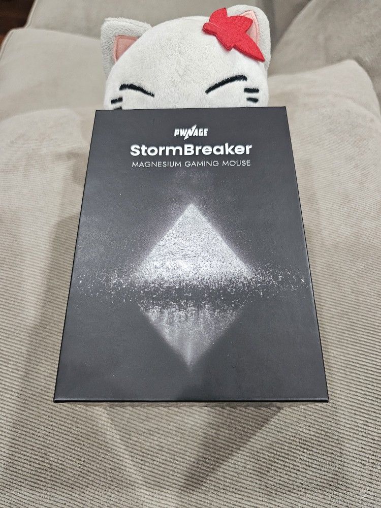Pwnage Magnum Opus StormBreaker 8K Premium Magnesium Wireless Gaming Mouse Platinum Brand New Condition