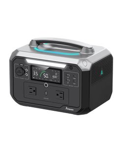 Ampace 600w hybrid Portable Power Station 1200w peak