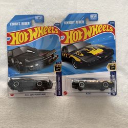 Hot Wheels K.I.T.T. Knight Rider Lot Of 2