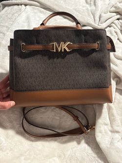 Michael Kors MK Logo Satchel Handbag