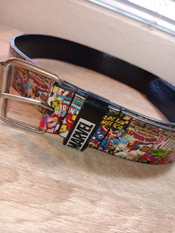 Marvel Comics Print Belt