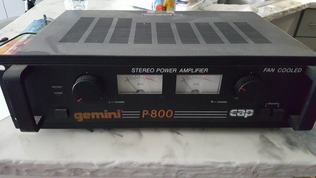 Gemini amplifier