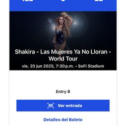 Shakira Ticket