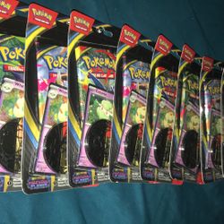 8x Pokémon Phantasmal Flames Single Blizter Packs