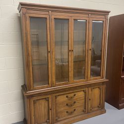 Vintage China Cabinet 