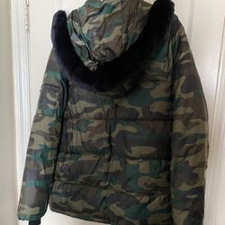 Forever 21 Camouflage Bomber Jacket Plus Size 2x