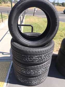2655020 4 USED TIRES FOR SALE "TOYO OPEN COUNTRY