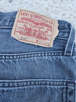 Levi original 501 button up