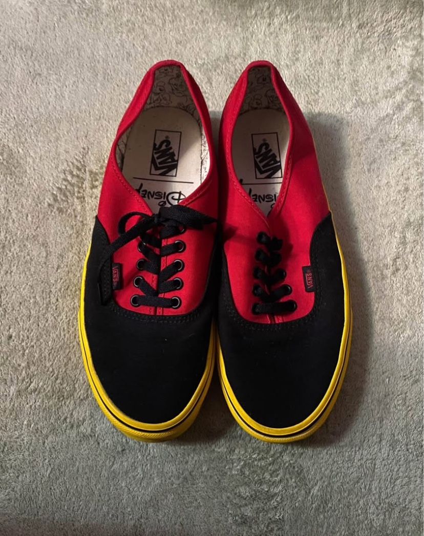 Disney Mickey Vans Disney 90th Anniversary Vans Slip Vans Shoes Disney Vans  X Disney 90th Anniversary Shoes