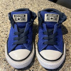 Boys Size 13 Blue Converse 