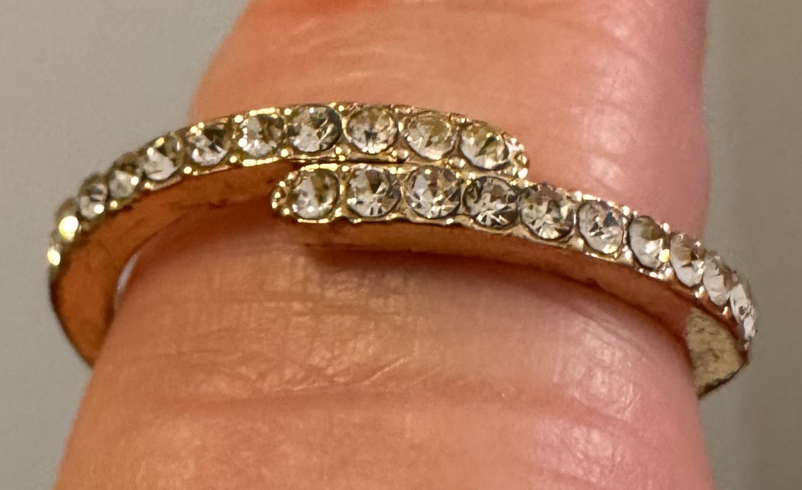 Used Graduated Ballerina Bypass Engagement Ring