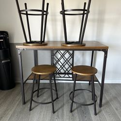 FREE Dining Table And 4 Stools