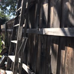 10 Foot Wood Step Ladder In Great Condition 