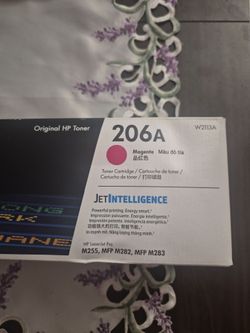 HP 206A Magenta Toner Cartridge W2113A