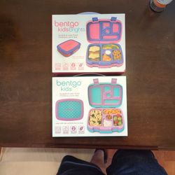 Two Unopened Bentgo Kids Lunch Boxes
