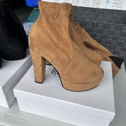 Brown Thigh/Knee High Boots