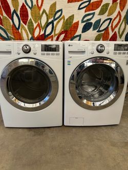 LG set gas laundry