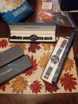 "Indestructible" watches..."Brand new"...