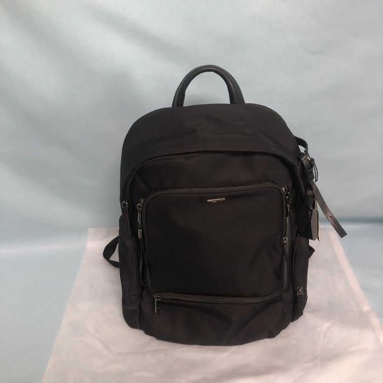 TUMI VOYAGEUR Celina Backpack Black/Gunmetal