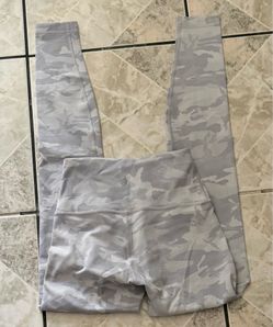 Lululemon Camo Print High-Waist Leggings