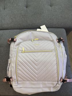 LOVEVOOK Quilted Backpack - Brand New (Beige)