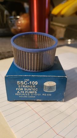 SSC-109 strainer for stuntec A-70 pumps