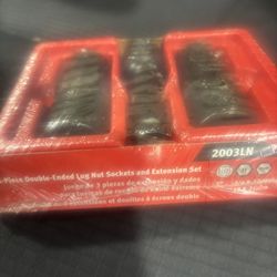 Brand New Snap On 3 pc 1/2" Drive Double-Ended Lug Nut Socket Set