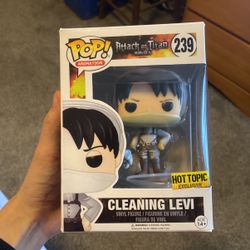 Cleaning Levi Funko Pop